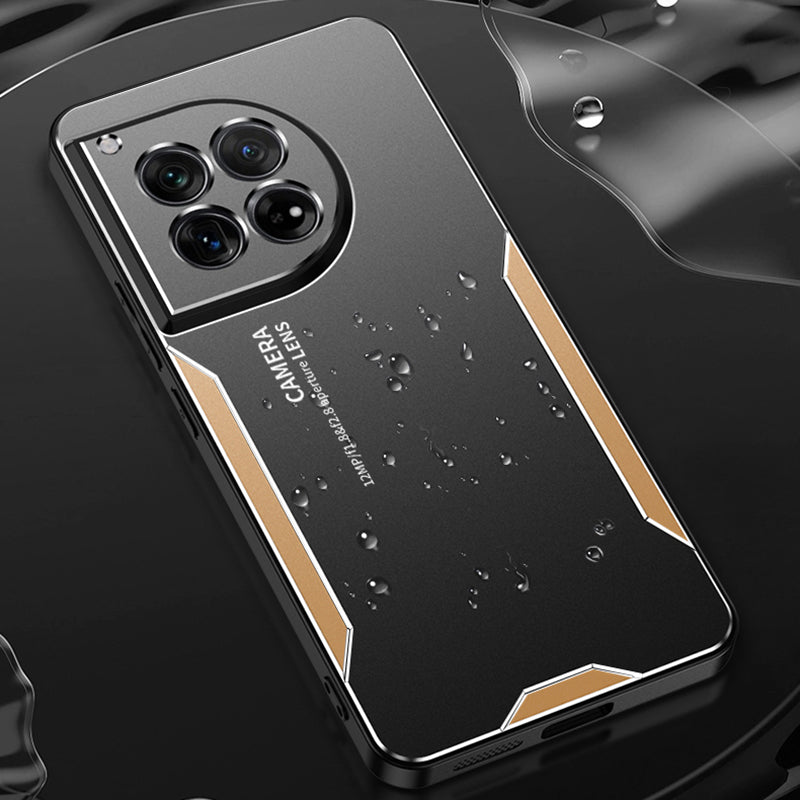 For OnePlus Ace 3 5G / 12R 5G Case Protective Aluminum Alloy+TPU+PC Phone Cover For OnePlus Ace 3 5G / 12R 5G Case Protective Aluminum Alloy+TPU+PC Phone Cover